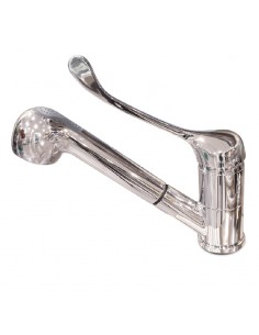 Grifo monomando codo con ducha extensible de Fricosmos