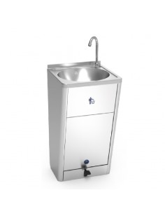 Lavamanos portátil sin electricidad accionado por pedal...