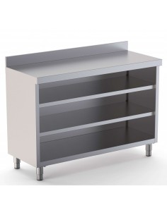 Mueble estantería fondo 600 con 2 estantes de...