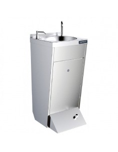 Lavamanos mezclador con dispensador de jabón de Distform