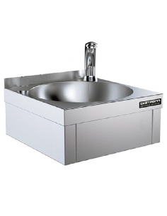 Lavamanos mural con grifo electrónico de Distform