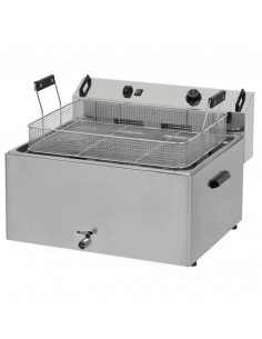 Freidora eléctrica pastelería FES-16LG TRI de Savemah