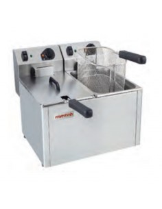 Freidora profesional doble FREP-4+4 de Savemah