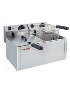 Freidora profesional doble FREP-7+7 de Savemah