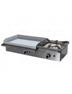Plancha a gas con fogón PLG-1000/1 CD de Savemah
