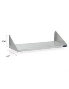 Estanterías de pared con cartelas invertidas fondo 400 de...
