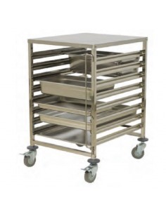 Carro bandejero gastronorm CB-8 GN de Savemah