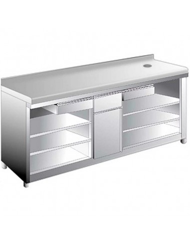 Mesa cafetera MAC-2560-2E de Edenox