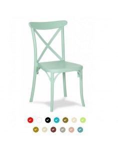 Silla de resina propileno M1123 de Muebles Romero