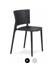 Silla de resina V1 AFRI de Muebles Romero