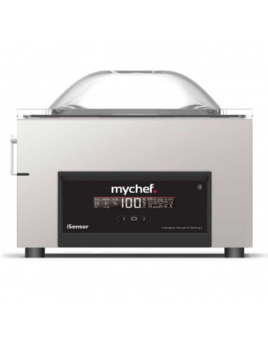 Envasadora al vacío con toma de gas iSensor L - Busch doble barra de MyChef