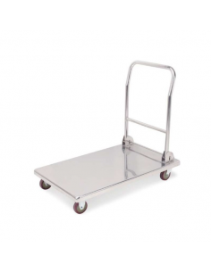 Carro plataforma de transporte de acero de ClimaHostelería