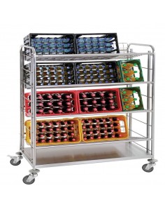 Carro para cajas de bebidas TGK400 de Bartscher