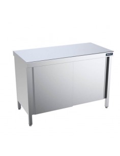 Mesa central fondo 550 con puertas de Distform