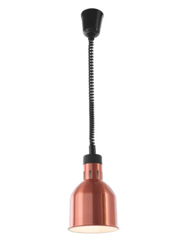 Lámpara por infrarrojos cilíndrica cobre de Hendi