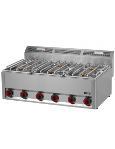 Cocina a gas serie 600 CG-6 V de Savemah