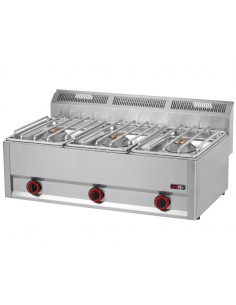 Cocina a gas serie 600 CG-3 F de Savemah