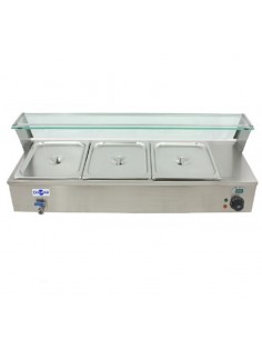Vitrina caliente VI-3 GN1/2 de Irimar