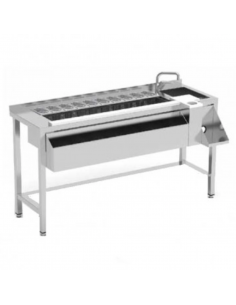 Mesa de coctelería con fregadero MCS-160 de Eratos