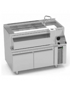Mueble de coctelería refrigerado MCR-120D de Eratos