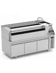 Mueble de coctelería refrigerado MCR-160D de Eratos