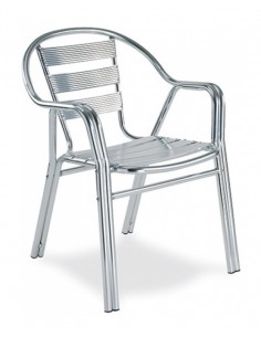 Sillón de aluminio M294 de Muebles Romero