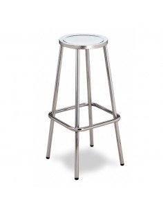 Taburete de acero M517 de Muebles Romero