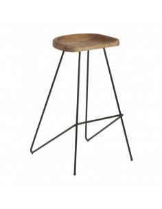 Taburete de acero M5040 de Muebles Romero