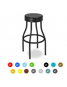 Taburete de acero M5551 de Muebles Romero