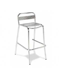 Taburete de aluminio M574 de Muebles Romero