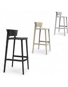 Taburete de resina V5 AFRI de Muebles Romero