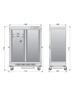 Carro refrigerado CF-40 HC de Edenox 2