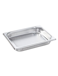 Contenedor perforado de acero inoxidable de Rational