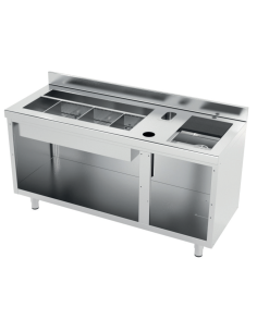 Mueble coctelero de 1600 mm de Ideacer