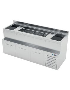 Mueble coctelero refrigerado de 2000 mm de Ideacer