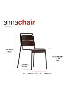 Silla ALMA CHAIR de Zown