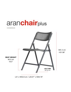 Silla ARAN CHAIR PLUS de Zown