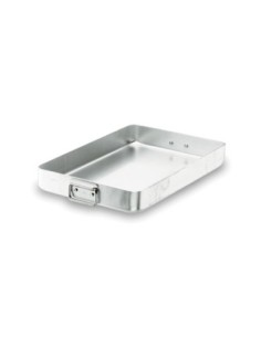 Rustidera con asas abatibles CHEF ALUMINIO de Lacor