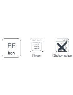 Placa de horno IRON BLACK de Lacor 2