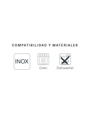 Placa de horno INOX de Lacor