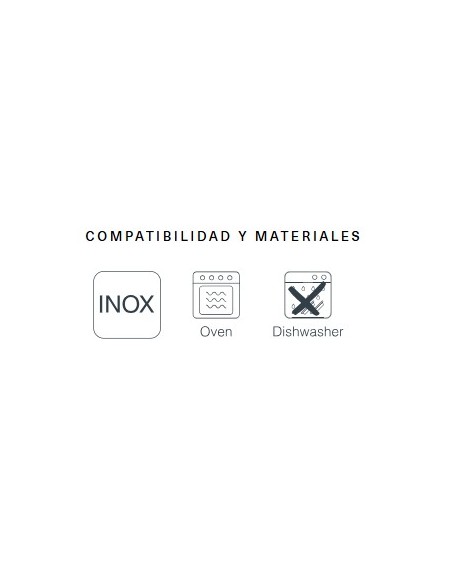 Placa de horno INOX de Lacor
