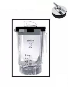 Jarra PRO de 1 L para batidoras BUGATTI de Savemah