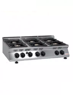 Cocina a gas serie 700 modelo SV 712 PCGBI-T de Savemah