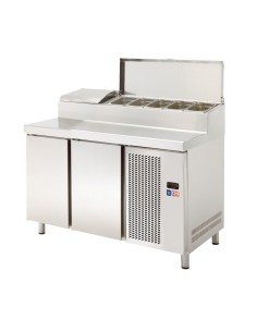 Mesas refrigeradas CORDOBA VITRINA GN1/1 de ClimaHostelería