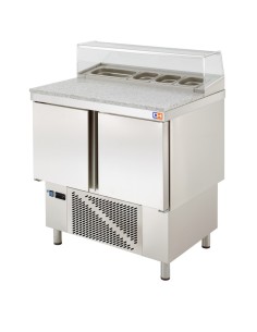 Mesa refrigerada CORDOBA COMPACTA con expositor de...