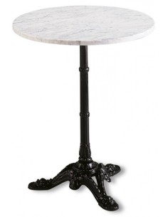 Mesa de aluminio y mármol M332 de M. Romero
