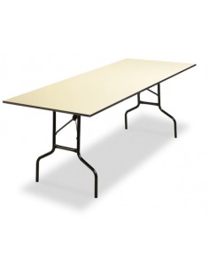 Mesa plegable rectangular de tubo acerado M312 de M. Romero
