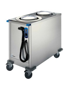 Carro caliente dispensador de platos CPC2-28 de Edenox