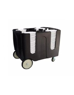 Carro portaplatos con pozo ajustable CPPA-1832 de Edenox