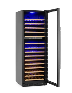 Enfriador de vino doble temperatura 160 botellas de Hendi 2